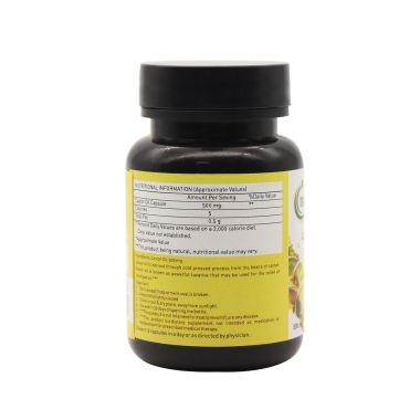 Nutriorg: Castor Oil Soft Gel - 60 capsule