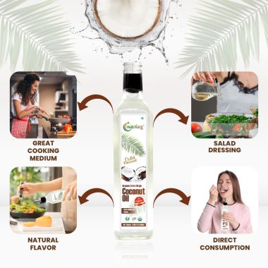 Nutriorg: Certified Organic Virgin Coconut Oil - 500 ml