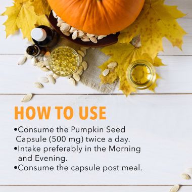 Nutriorg: Pumpkin Seed Oil Soft Gel - 60 Capsule