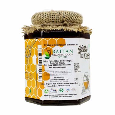 Nutriorg: Certified Organic High Altitude Honey - 500 gm