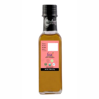 Nutriorg: Certified Organic Castor Oil - 100 ml (Pack of 2)