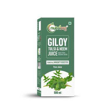 Nutriorg: Giloy with Neem Tulsi Juice - 500 ml