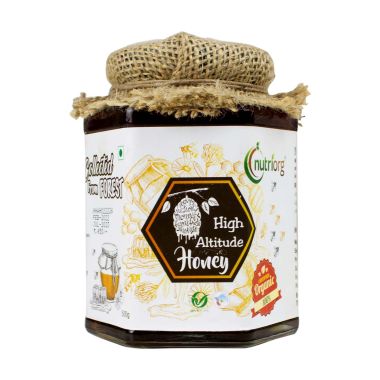 Nutriorg: Certified Organic High Altitude Honey - 500 gm