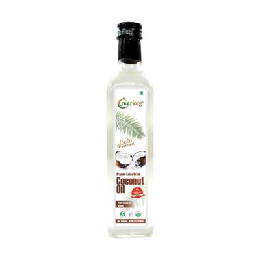 Nutriorg: Certified Organic Extra Virgin Coconut Oil - 500 ml