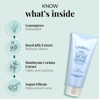 DHC: Acne Control Fresh Foaming Wash - 130gm