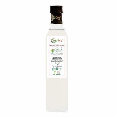 Nutriorg: Certified Organic Rose Water - 250 ml