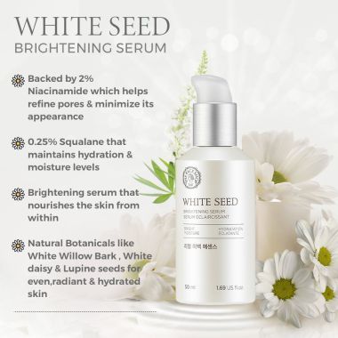 The Face Shop: White Seed Brightening Serum - 50 ml (Unisex)