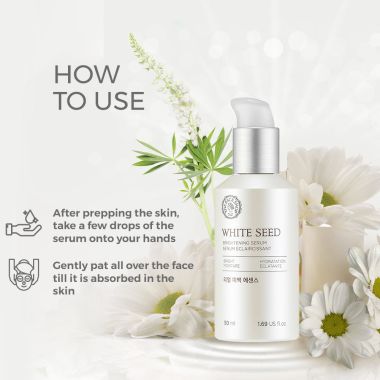 The Face Shop: White Seed Brightening Serum - 50 ml (Unisex)