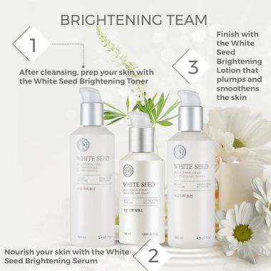 The Face Shop: White Seed Brightening Serum - 50 ml (Unisex)