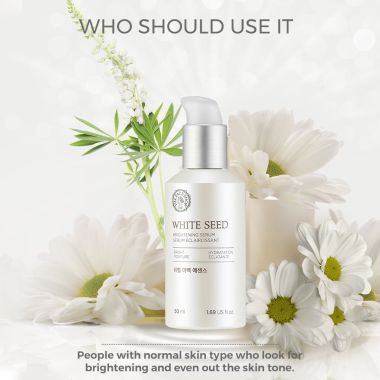 The Face Shop: White Seed Brightening Serum - 50 ml (Unisex)