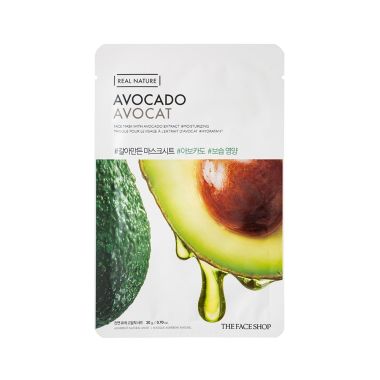 The Face Shop: Real Nature Avocado Face Mask - 20 gm