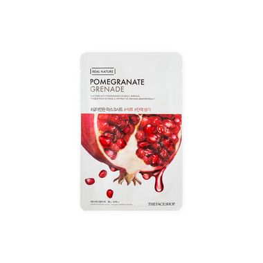 The Face Shop: Real Nature Pomegranate Face Mask - 20 gm