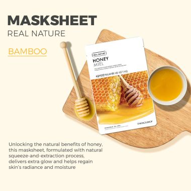 The Face Shop: Real Nature Honey Face Mask - 20 gm