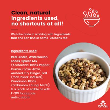 Omay Foods: Seeds and Lentils - Pack of 4 (160gm each)