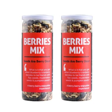 Omay Foods: Berries Mix - Pack of 2 (185gm each)