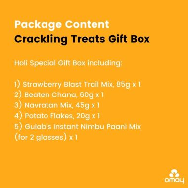 Omay Foods: Crackling Treats Gift Box