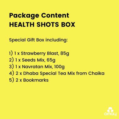 Omay Foods: Health Shots Reading Ready Gift Box