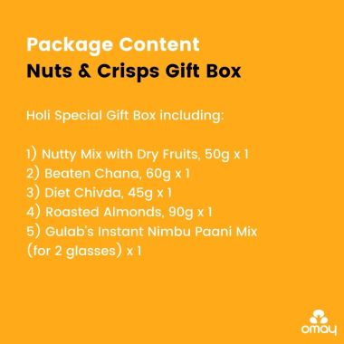 Omay Foods: Nuts & Crisps Gift Box