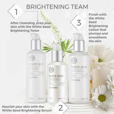 The Face Shop: White Seed Brightening Toner - 160 ml