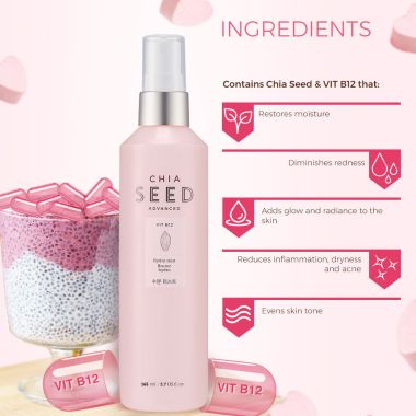 The Face Shop: Chia Seed Hydro Mist - 165 ml