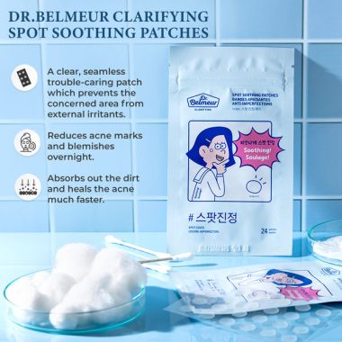 The Face Shop: Dr. Belmeur Clarifying Spot Soothing Patches - 80 Patches