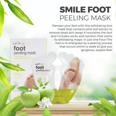 The Face Shop: Smile Foot Peeling Mask - 40ml