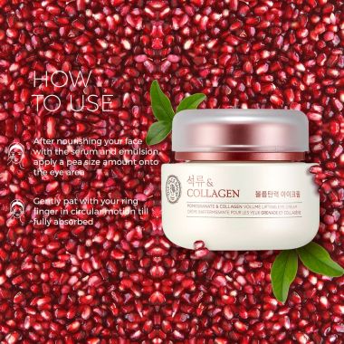 The Face Shop: Pomegranate and Collagen Volume Lifting Eye Cream - 50 ml