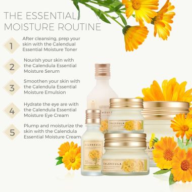 The Face Shop: Calendula Essential Moisture Eye Cream - 20 ml