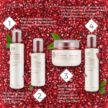 The Face Shop: Pomegranate and Collagen Volume Lifting Eye Cream - 50 ml