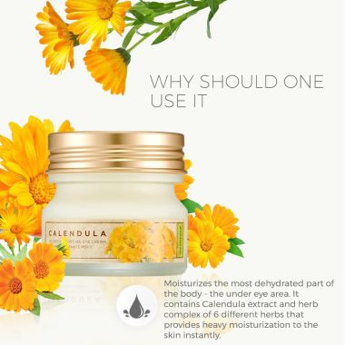 The Face Shop: Calendula Essential Moisture Eye Cream - 20 ml