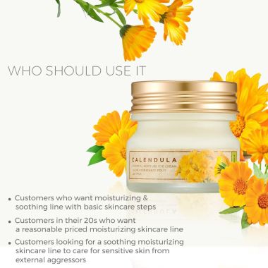 The Face Shop: Calendula Essential Moisture Eye Cream - 20 ml