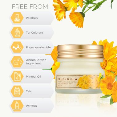 The Face Shop: Calendula Essential Moisture Eye Cream - 20 ml