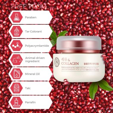 The Face Shop: Pomegranate and Collagen Volume Lifting Eye Cream - 50 ml