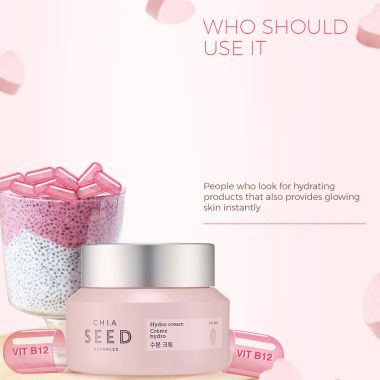 The Face Shop: Chia Seed Hydro Cream - 50 ml