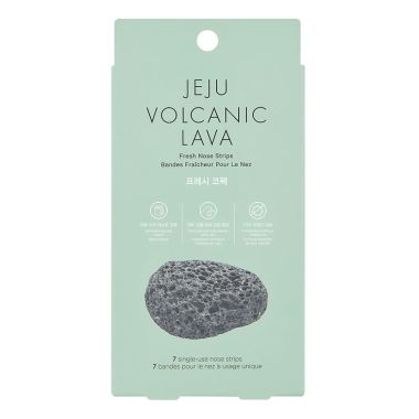 The Face Shop: Jeju Volcanic Lava 3 Step Impurity Removing Nose Strip Kit - 3 Strips