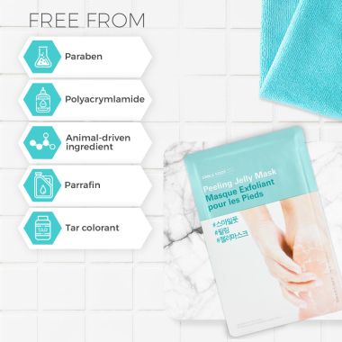 The Face Shop: Smile Foot Peeling Jelly Mask (Unisex) - 40ml