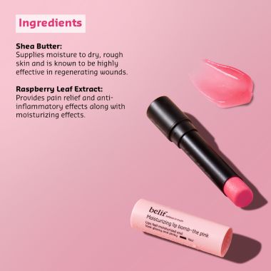 Belif: Moisturizing Lip Bomb The Pink - 3Gm