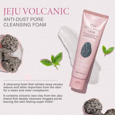 The Face Shop: Jeju Volcanic Lava Cleansing Foam - 150ml