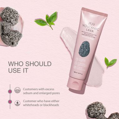 The Face Shop: Jeju Volcanic Lava Cleansing Foam - 150ml