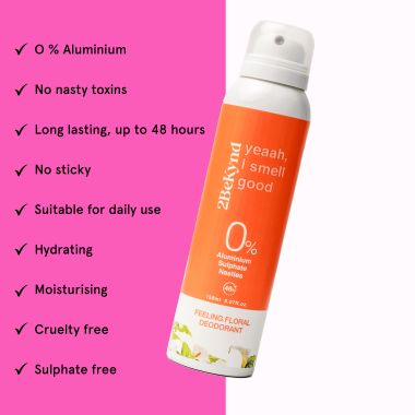 2BeKynd: Feeling Floral Deodorant Spray 0% Aluminium - 150 ml