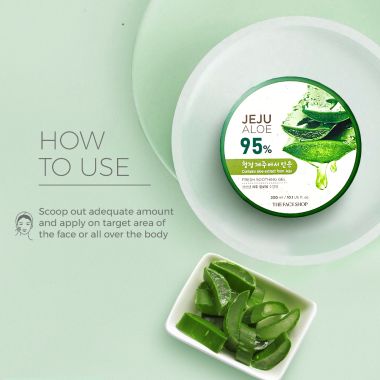 The Face Shop: Jeju Aloe Fresh Soothing Gel - 300ml