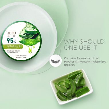 The Face Shop: Jeju Aloe Fresh Soothing Gel - 300ml