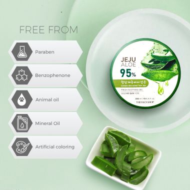 The Face Shop: Jeju Aloe Fresh Soothing Gel - 300ml