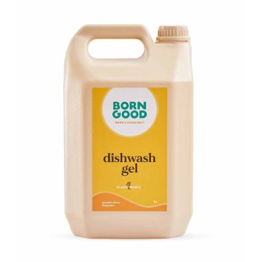 Born Good: Natural Low Foaming Dishwash Liquid  - 5 Ltr