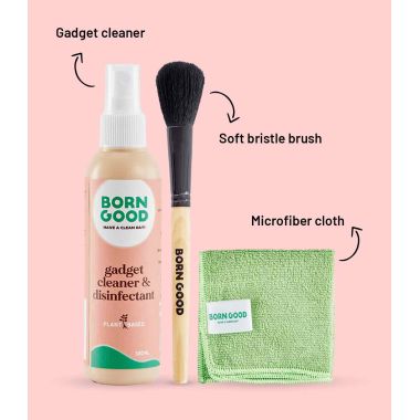 Born Good: Plant-based Electronics & Gadget Disinfectant & Cleaner Kit  - 100ml