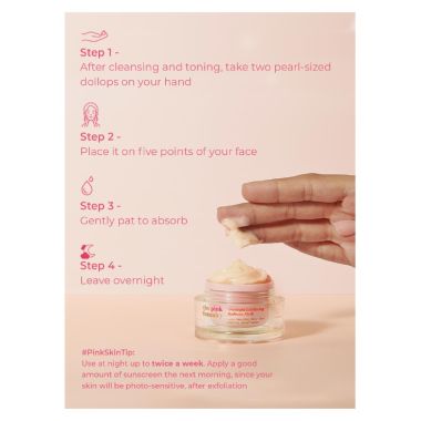 The Pink Foundry: Overnight Exfoliating Radiance Mask - 30ml