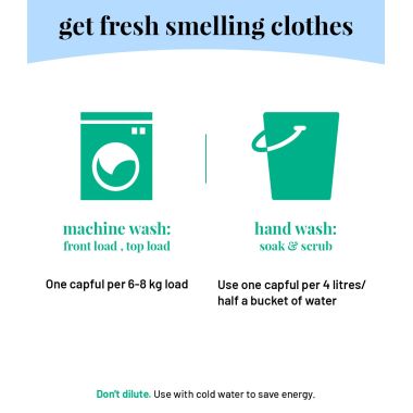 Born Good: Plant Based Fabric Conditioner (Softener)  Refill - 1 Ltr