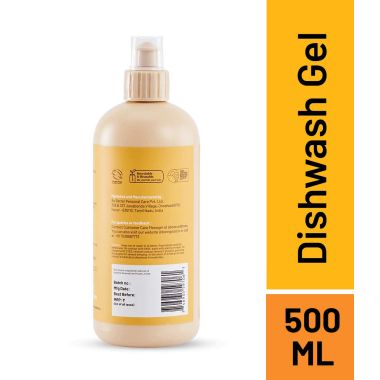 Born Good: Natural Low Foaming Dishwash Liquid  - 500ml