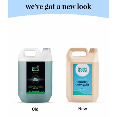 Born Good: Plant Based Anti Microbial Liquid Detergent  - 5 Ltr