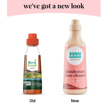 Born Good: Plant Based Disinfecting Liquid Floor/Surface Cleaner  - 1 Ltr